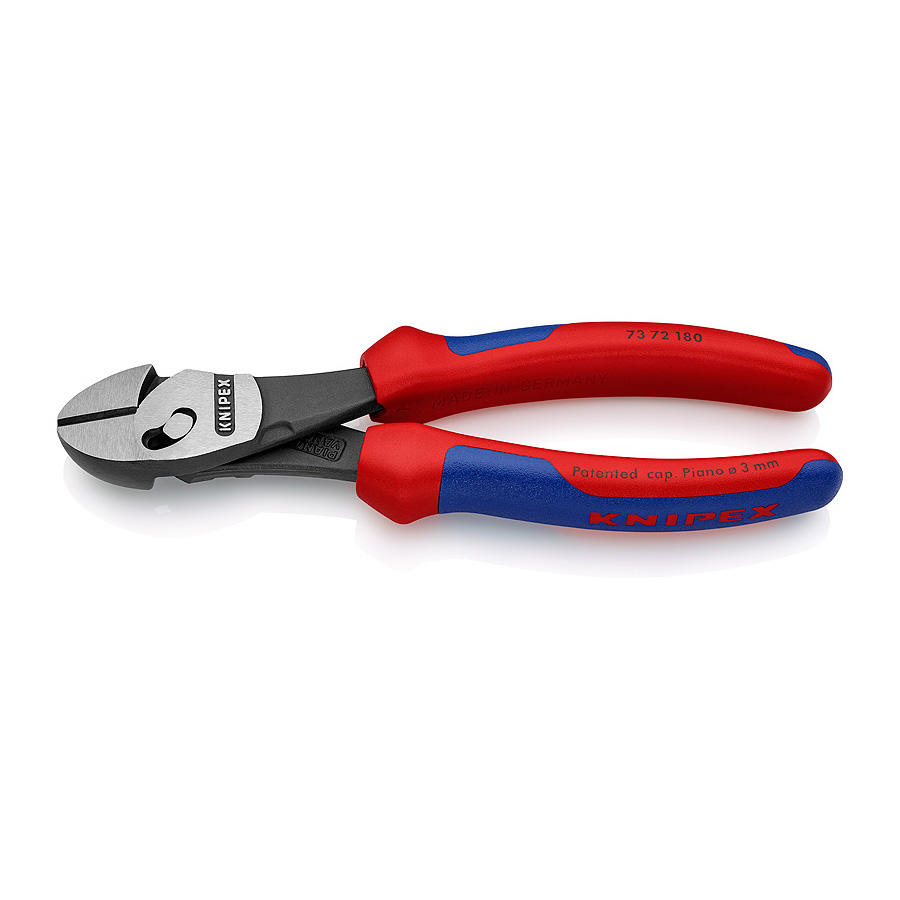 73 72 180 KNIPEX TwinForce® High Performance Diagonal Cutters DIN